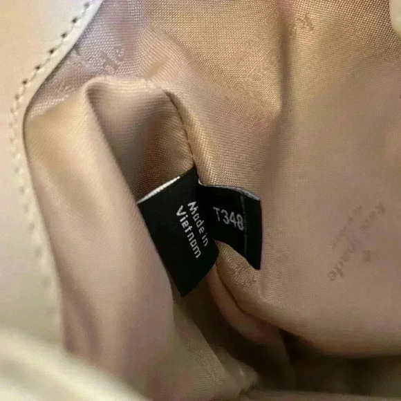 Kate spade purse carey tote shoulder bag parchment - Picture 9 of 10